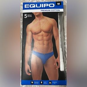 Pack of 5 Bikini briefs for man